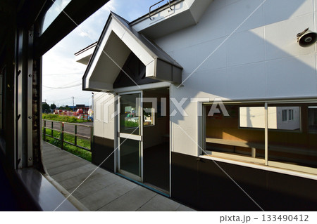 JR北海道石北本線桜岡駅から南永山駅間の風景(2023年夏) JR北海道石北本線桜岡駅から南永山駅間の風景(2023年夏) 133490412