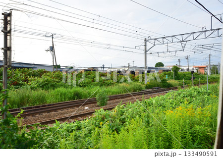 JR北海道石北本線桜岡駅から南永山駅間の風景(2023年夏) 133490591