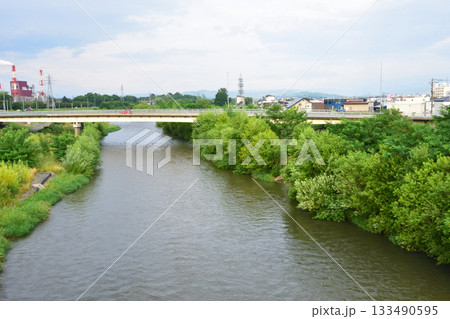 JR北海道石北本線桜岡駅から南永山駅間の風景(2023年夏) 133490595