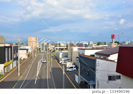 JR北海道石北本線桜岡駅から南永山駅間の風景(2023年夏) 133490596