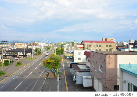 JR北海道石北本線桜岡駅から南永山駅間の風景(2023年夏) 133490597