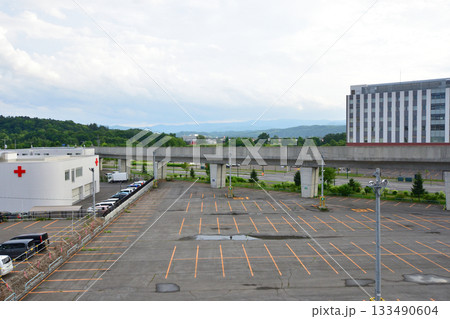 JR北海道石北本線桜岡駅から南永山駅間の風景(2023年夏) 133490604