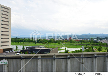 JR北海道石北本線桜岡駅から南永山駅間の風景(2023年夏) 133490605