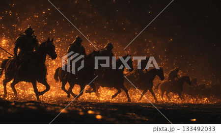 戦場の様子 133492033