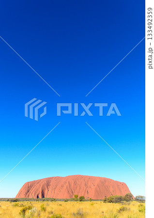 オーストラリアにあるエアーズロックの絶景 133492359