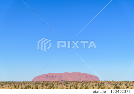 オーストラリアにあるエアーズロックの絶景 オーストラリアにあるエアーズロックの絶景 133492372