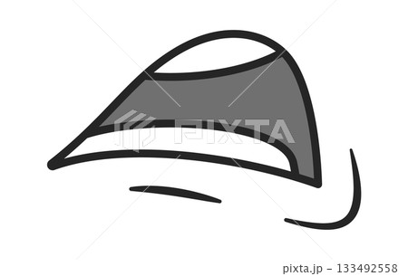 Opened mouth negative emotion grimace 133492558