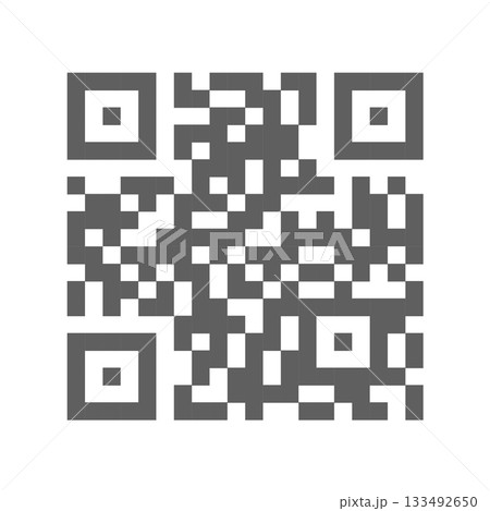 QRコードのイラスト 133492650