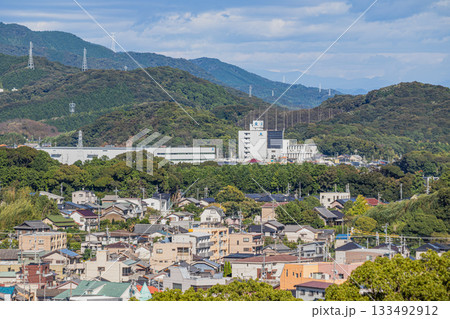 豊川市の街並み(愛知県) 豊川市の街並み(愛知県) 133492912