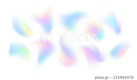 Vector Illustration Abstract Colorful Shapes Background 133492978