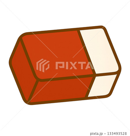 消しゴムのシンプルなイラスト 133493528