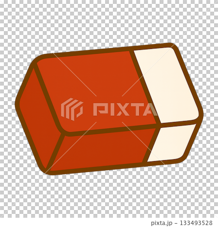 消しゴムのシンプルなイラスト 133493528