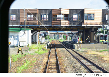 JR北海道根室本線富良野駅から山部駅までの風景(2023年夏) 133493737