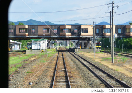 JR北海道根室本線富良野駅から山部駅までの風景(2023年夏) 133493738