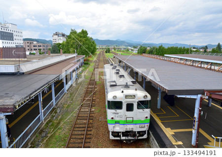 JR北海道根室本線富良野駅から山部駅までの風景(2023年夏) 133494191