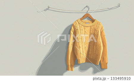ハンガーにかけたセーター ハンガーにかけたセーター 133495910