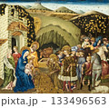 Adoration of Magi Giovanni di Paolo 133496563