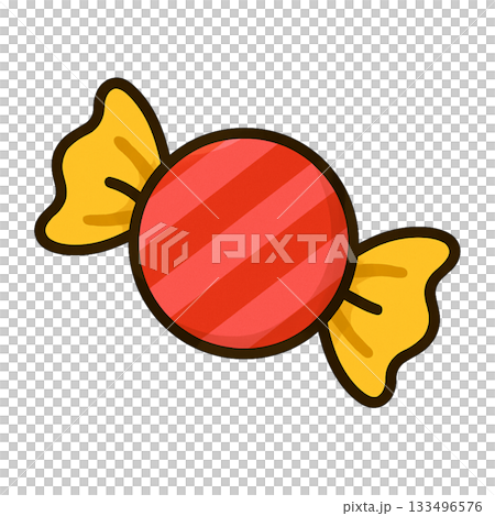 キャンディのシンプルなイラスト 133496576