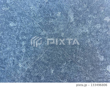 Frost pattern on the surface is a beautiful abstract background Frost pattern on the surface is a beautiful abstract background 133496806