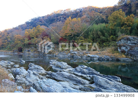 長瀞 紅葉 長瀞 紅葉 133499908