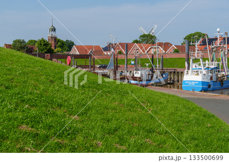 ditzum at the ems river ditzum at the ems river 133500699
