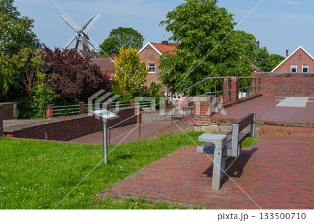 ditzum at the ems river 133500710