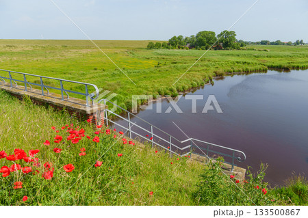 ditzum at the ems river ditzum at the ems river 133500867