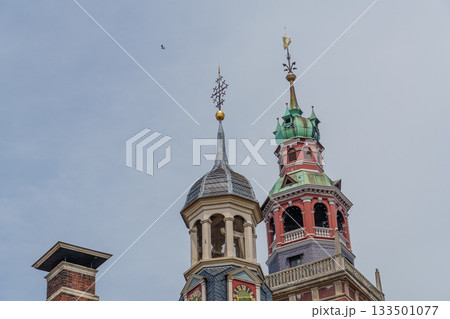 leer city  in east frisia 133501077
