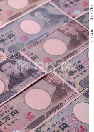 Japan, Japanese yen paper banknotes, money for business. Japanese yen 133502765