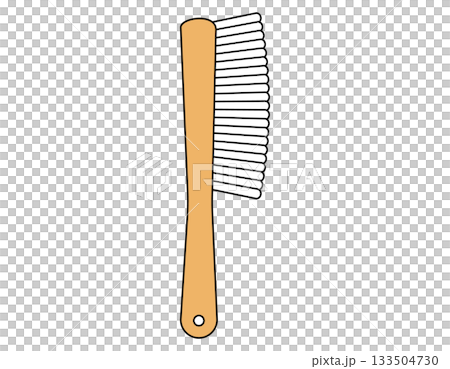 Simple comb, comb, brush illustration material cartoon Simple comb, comb, brush illustration material cartoon 133504730