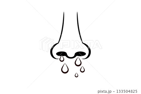 Runny nose poster Runny nose poster 133504825