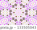 可愛い花柄パターン 133505043