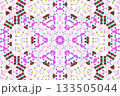 可愛い小花のパターン柄 133505044