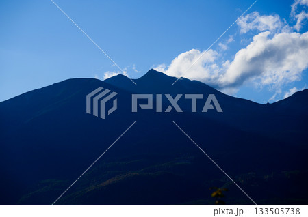 乗鞍岳展望台からの乗鞍岳剣ヶ峰と大日岳 乗鞍岳展望台からの乗鞍岳剣ヶ峰と大日岳 133505738