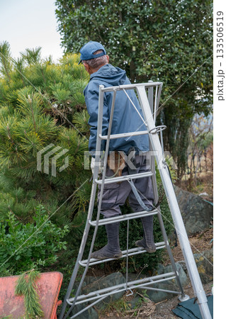 Japanese Gardener 133506519