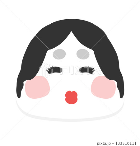 おたふく　イラスト 133510111