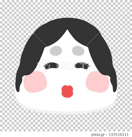 おたふく　イラスト 133510111