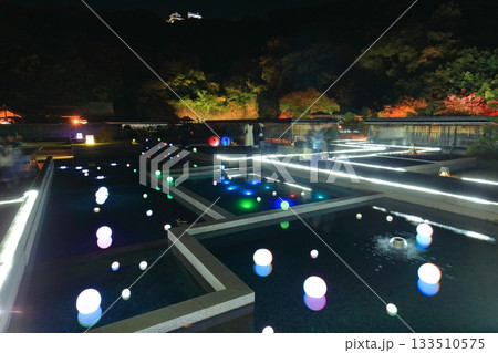 【愛媛県】松山城の二之丸光の庭園 【愛媛県】松山城の二之丸光の庭園 133510575