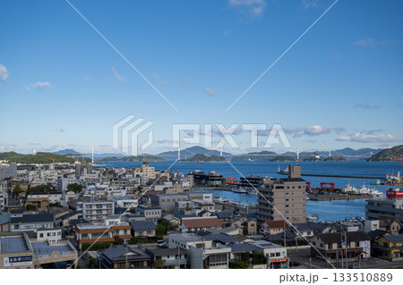 今治城から見た風景 133510889