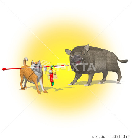 年賀 亥年 いつも おしょうがつ Happy Twelve つながる仲間 年賀 亥年 いつも おしょうがつ Happy Twelve つながる仲間 133511355