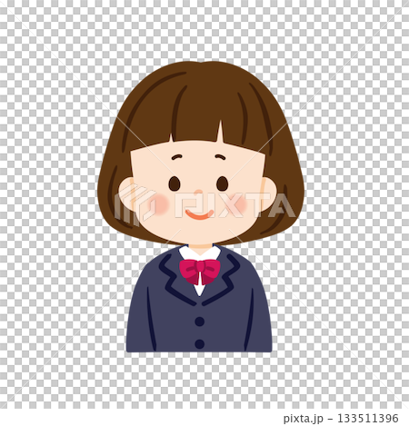 微笑女學生被撞 微笑女學生被撞 133511396