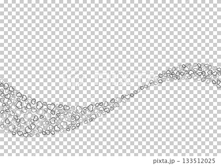 Heart pattern background, black and white, border heart Heart pattern background, black and white, border heart 133512025