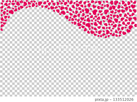 Heart pattern background Red solid color Heart 133512026