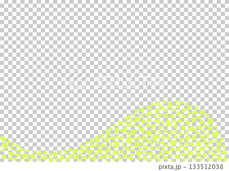 Heart pattern background Yellow-green solid color Heart 133512038
