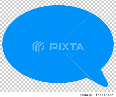 簡單的彩色圓形對話框 133512122