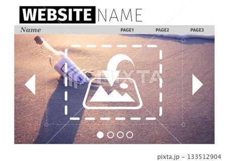 Composite image of build site interface 133512904