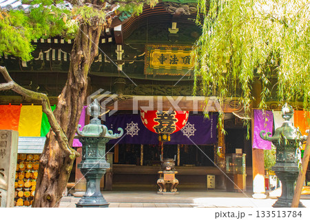 【京都風景】六角堂 健康長寿、安産、魔除けの功徳あり 【京都風景】六角堂 健康長寿、安産、魔除けの功徳あり 133513784