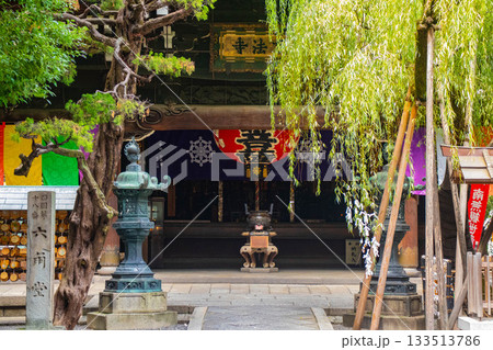 【京都風景】六角堂 健康長寿、安産、魔除けの功徳あり 【京都風景】六角堂 健康長寿、安産、魔除けの功徳あり 133513786