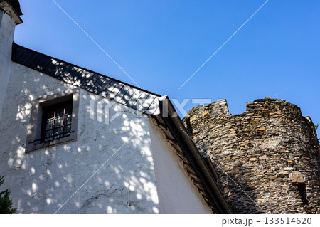 Esch-sur-Sure, Wiltz, Grand-Duche de Luxembourg, September 07, 2025, Idyllic countryside setting 133514620