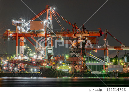 名古屋港工場夜景 133514768